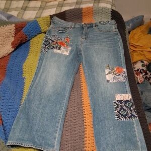 Sundance Jeans patched Cutie